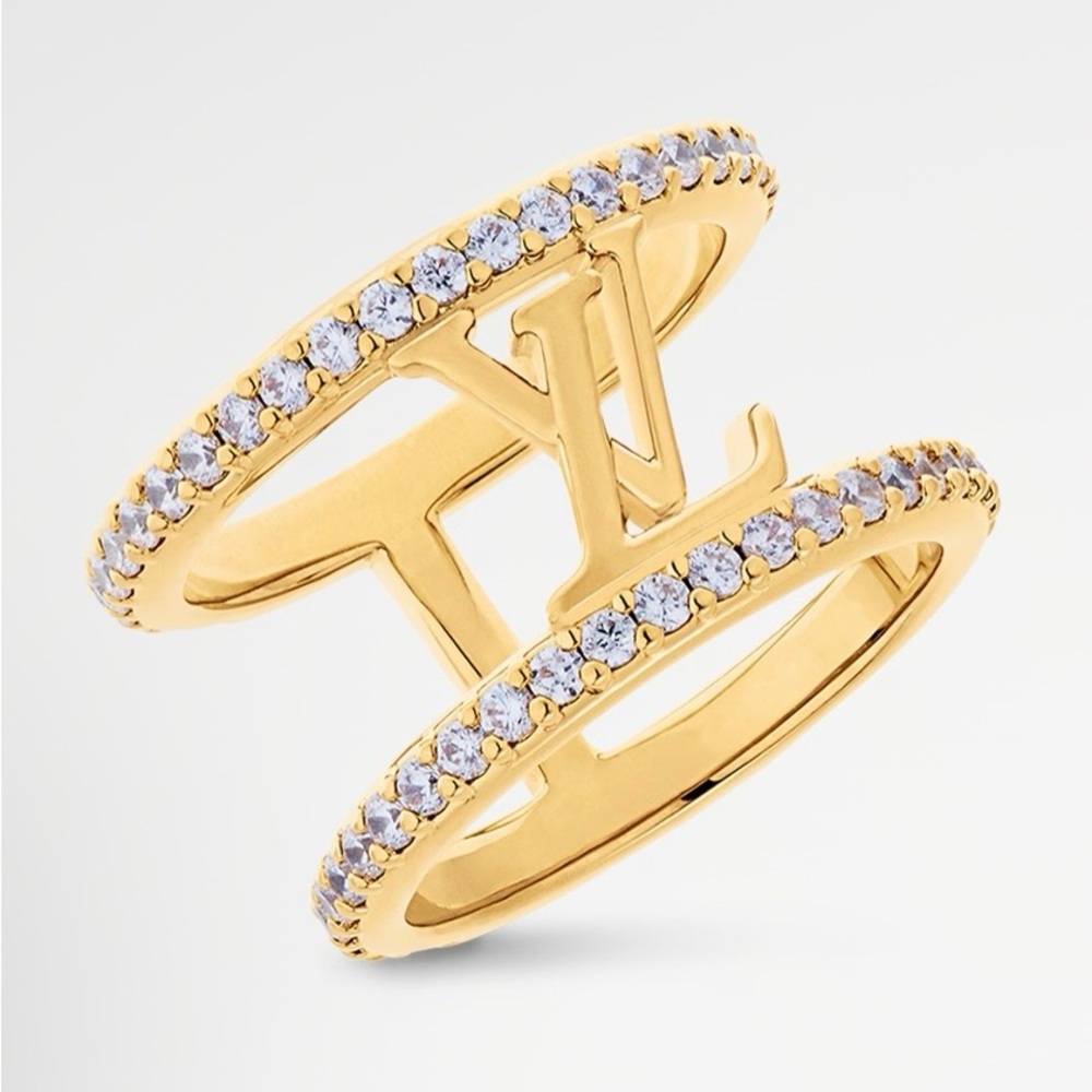 Iconic Louis Vuitton Ring Gold